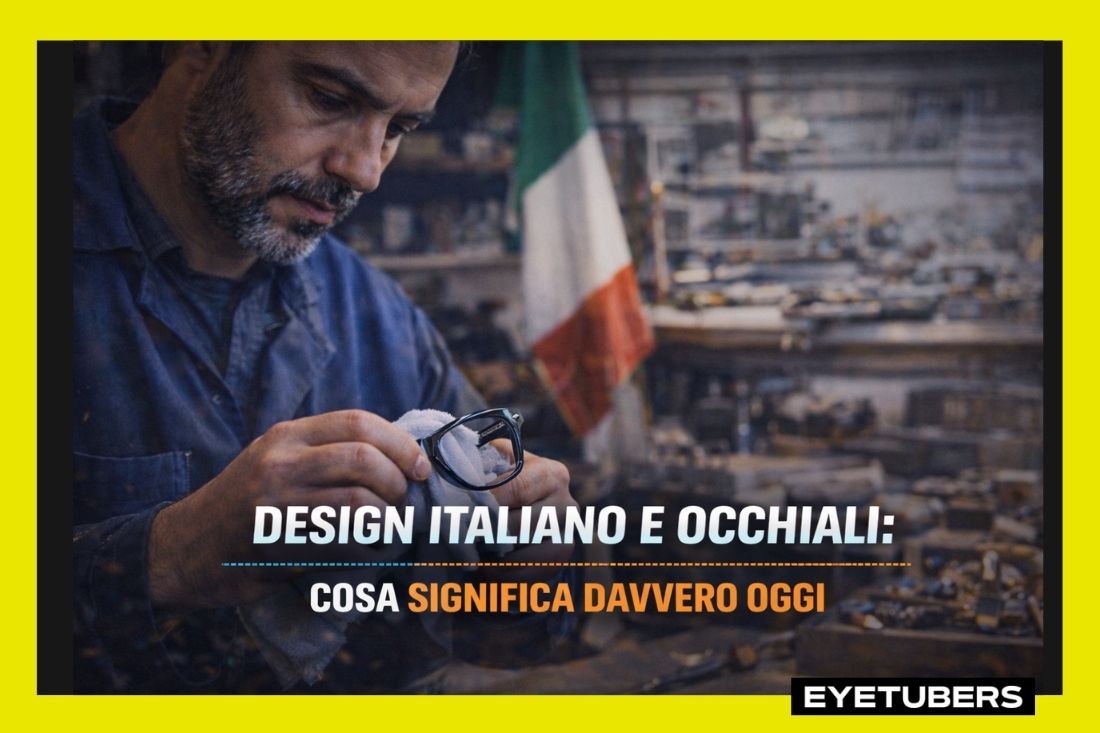 Design italiano e occhiali: cosa significa davvero oggi