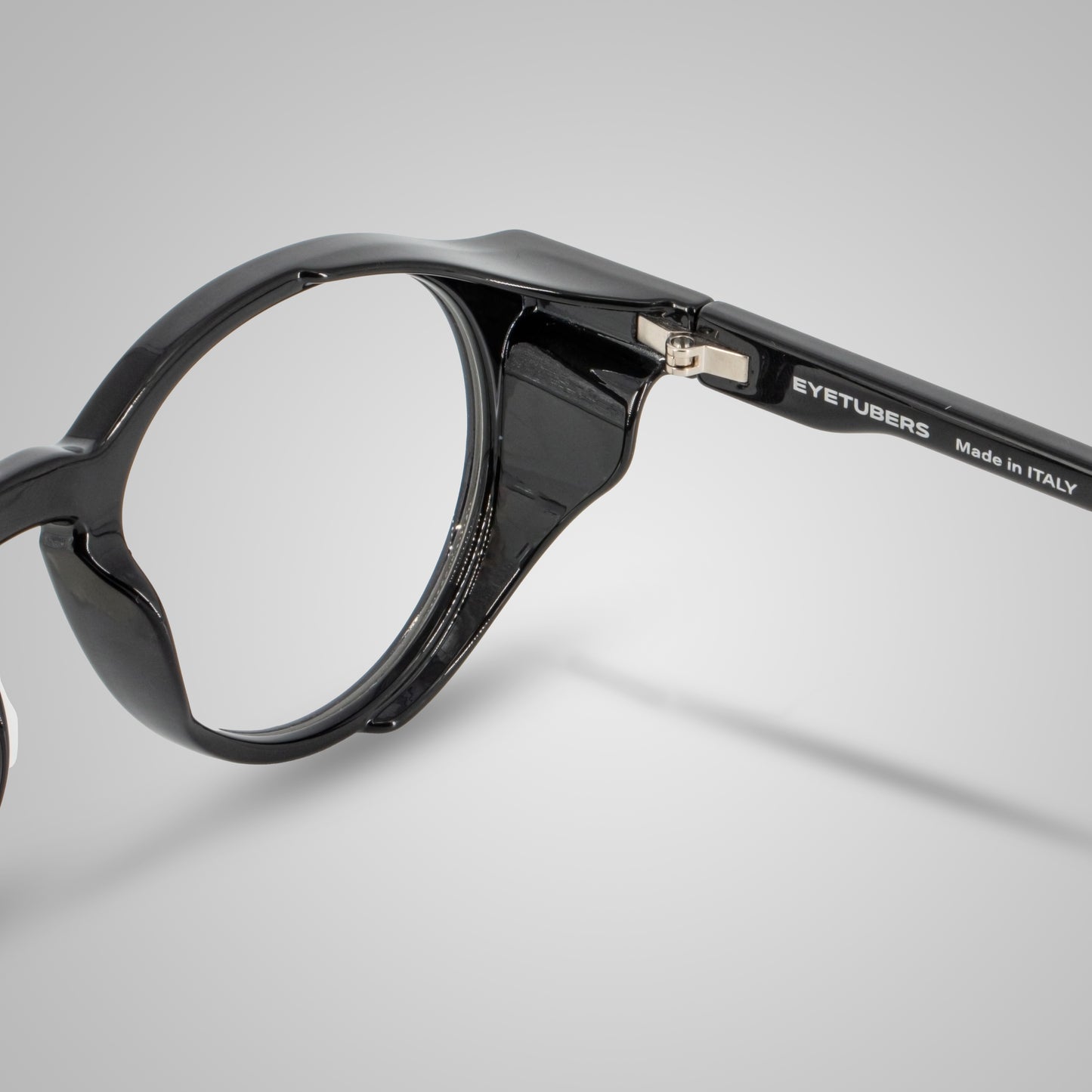 ROUND BLACK ANTI BLUE LIGHT