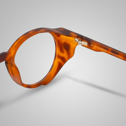 ROUND BROWN ANTI BLUE LIGHT